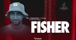 HOUSE MÜZİĞİN BÜYÜK İSMİ FISHER 9 EYLÜL'DE PARK ORMAN İSTANBUL SAHNESİNDE!